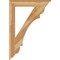 Ekena Millwork Olympic Traditional Rough Sawn Bracket, Western Red Cedar, 4"W x 28"D x 40"H BKT04X28X40OLY01RWR - alternate 4